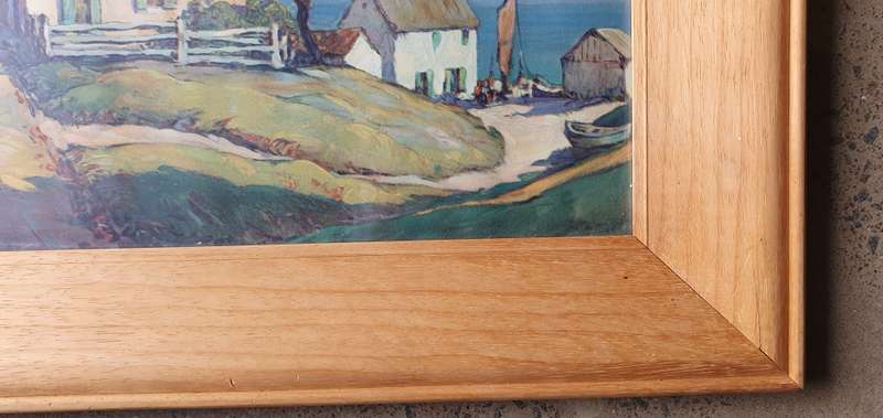 Vintage wooden frame as per photos