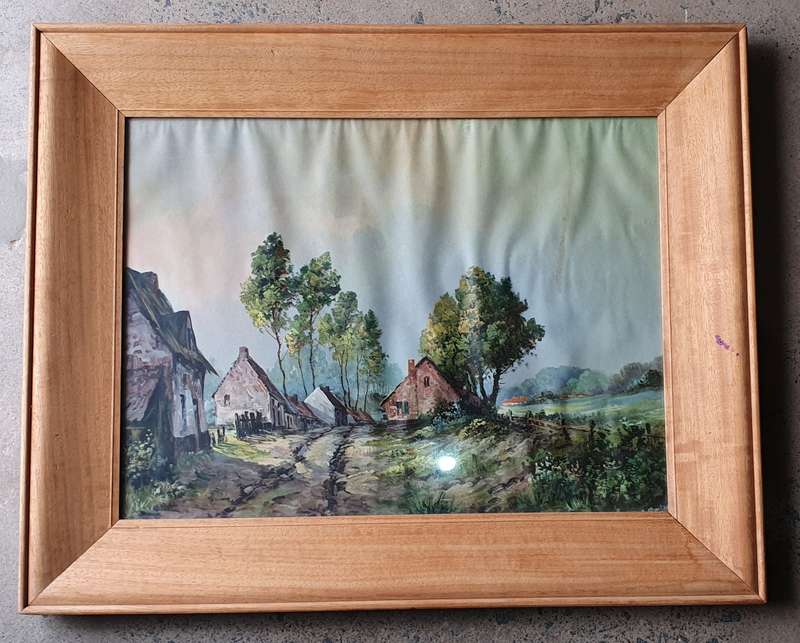 Vintage wooden frame as per photos