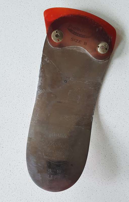Vintage AIRLITE, Dk SCHOLL'S balanced posture surgical item - made in England - as per photos