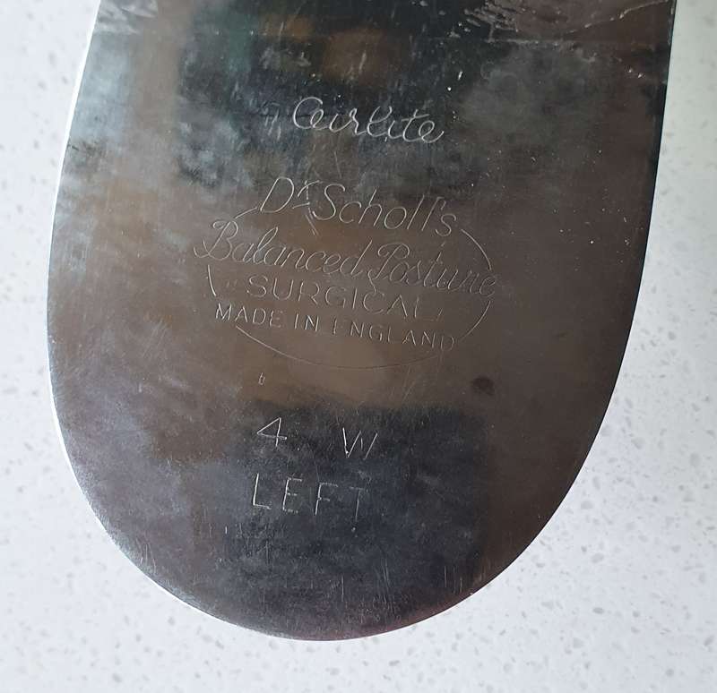Vintage AIRLITE, Dk SCHOLL'S balanced posture surgical item - made in England - as per photos