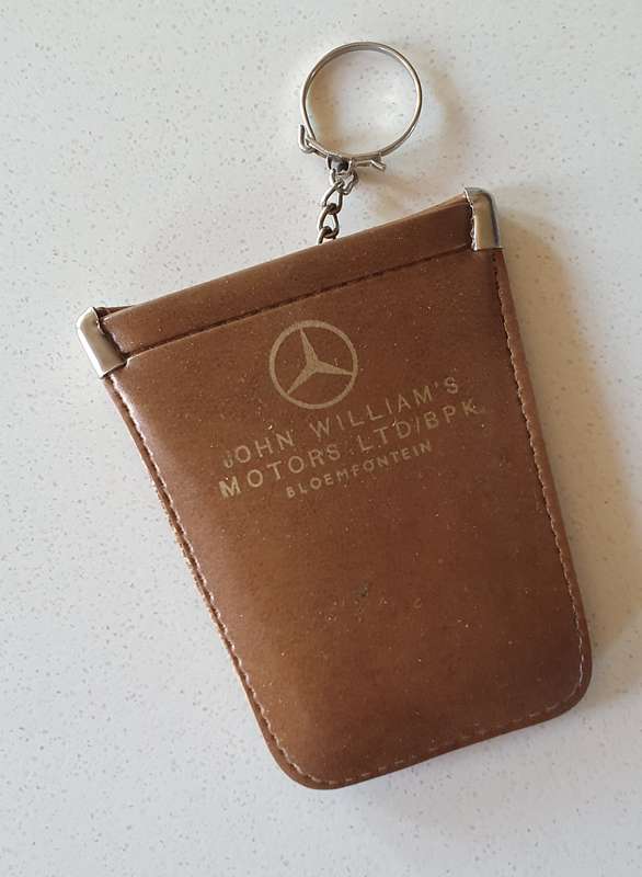 Vintage John Williams - Bloemfontein mercedes key holder as per photo