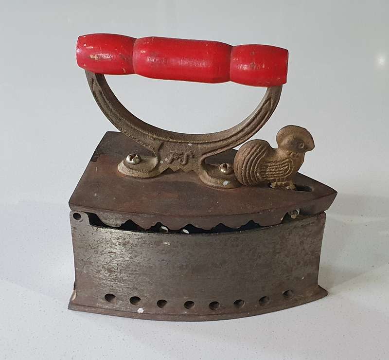 Vintage cast iron, iron as per photo