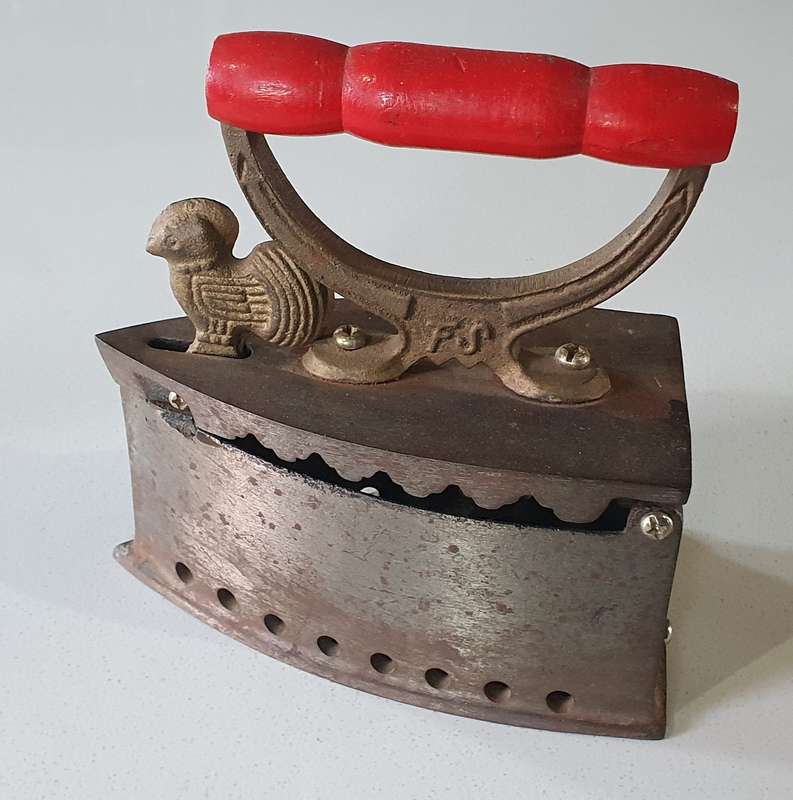 Vintage cast iron, iron as per photo