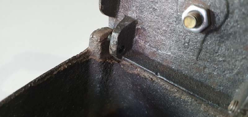 Vintage cast iron, iron as per photo