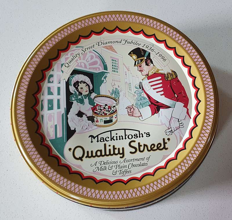Mackentosh's Quality street tin as per photos