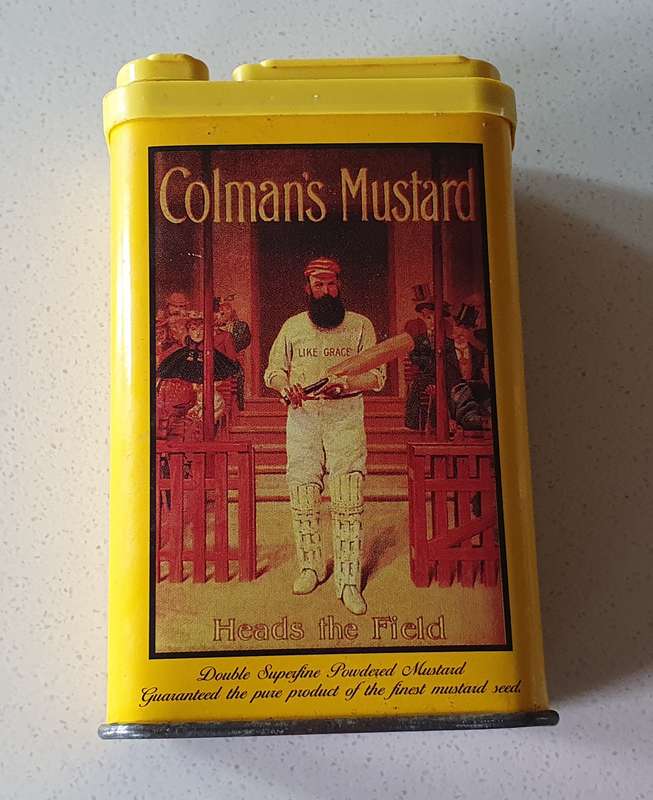 Coleman's MUSTERT tin as per photos