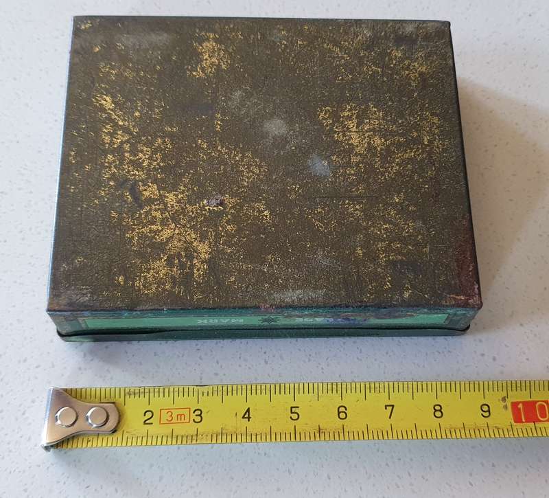 Vintage The Three Castles tobacco cigarette tin as per photos