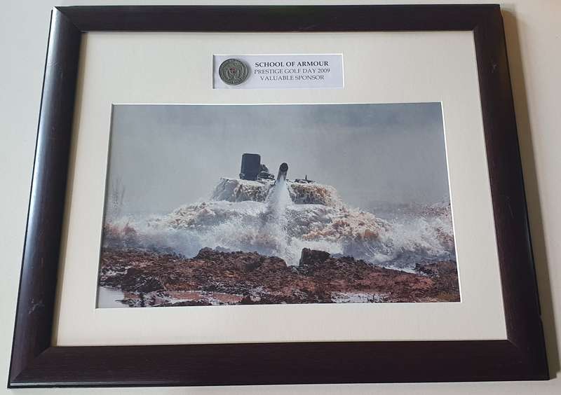 Framed SADF photo by duNel as per photos