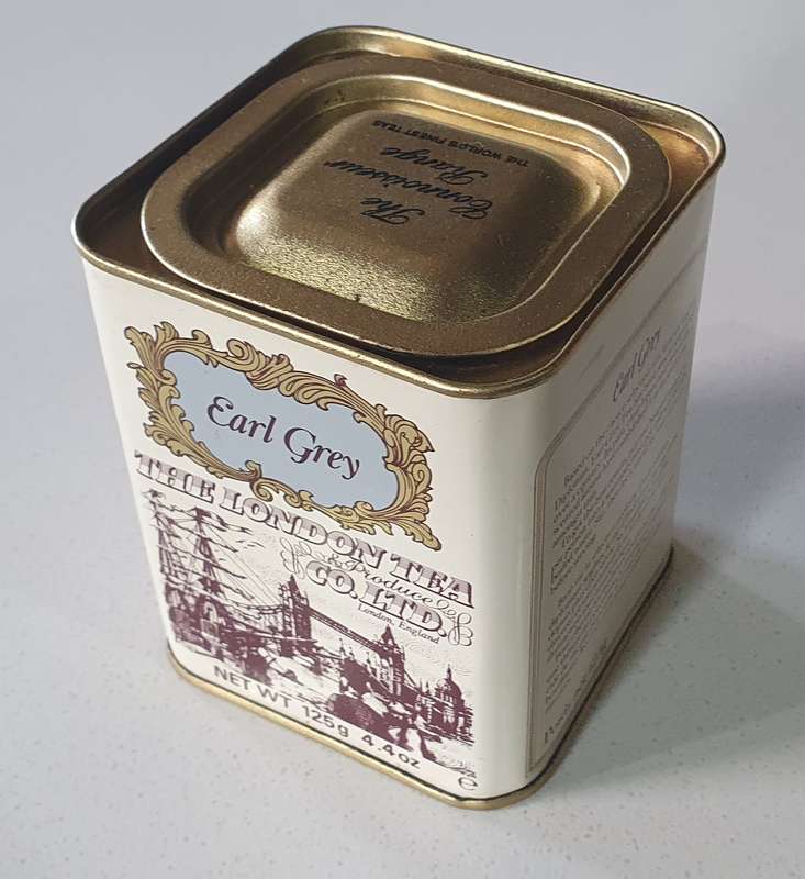 EARL GREY - The London tea Co.Ltd. 125g / 4,4oz tin as per photos