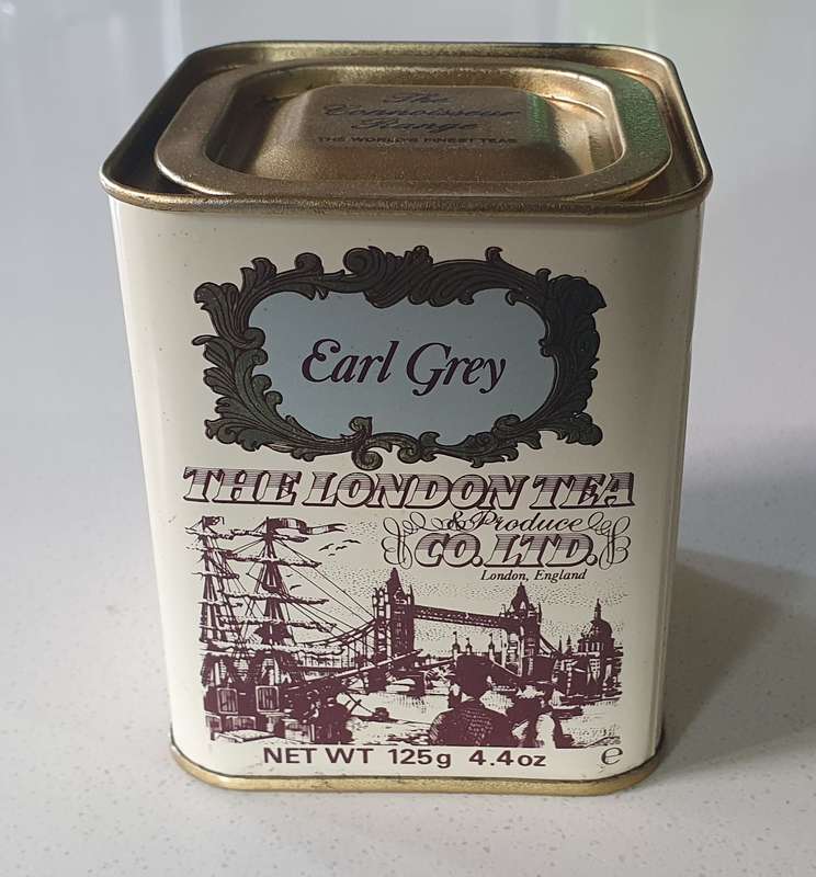 EARL GREY - The London tea Co.Ltd. 125g / 4,4oz tin as per photos