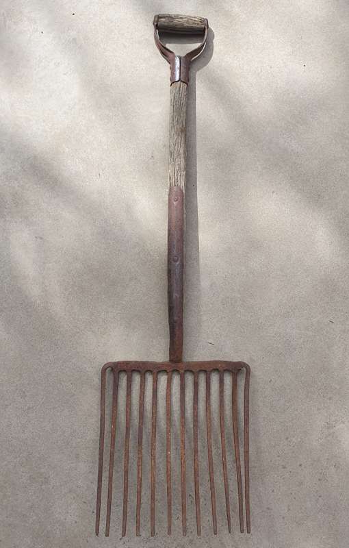 Vintage coal fork as per photo