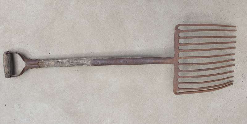 Vintage coal fork as per photo