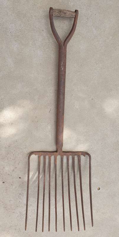 Vintage coal fork as per photo