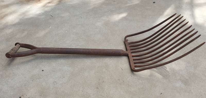 Vintage coal fork as per photo