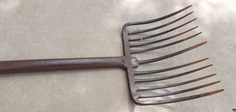 Vintage coal fork as per photo
