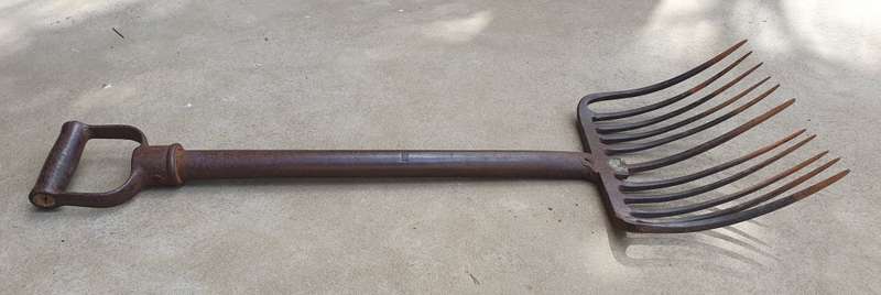 Vintage coal fork as per photo