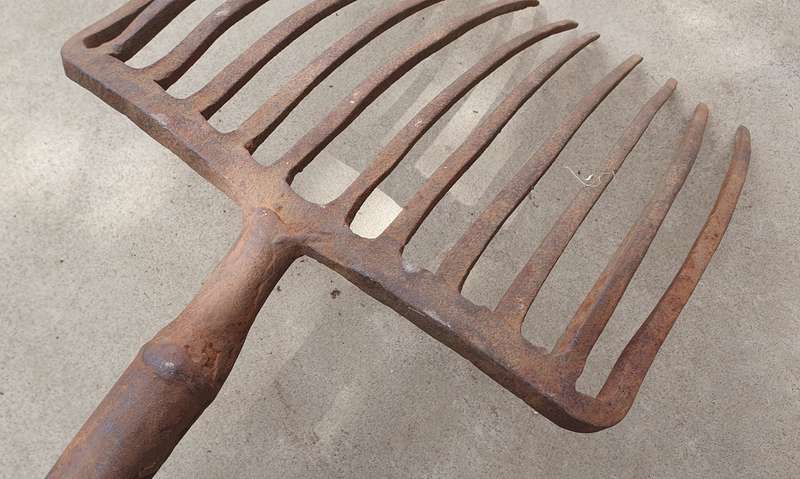 Vintage coal fork as per photo