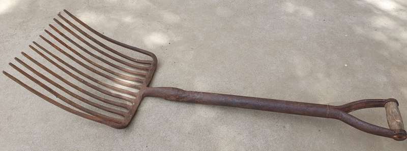 Vintage coal fork as per photo