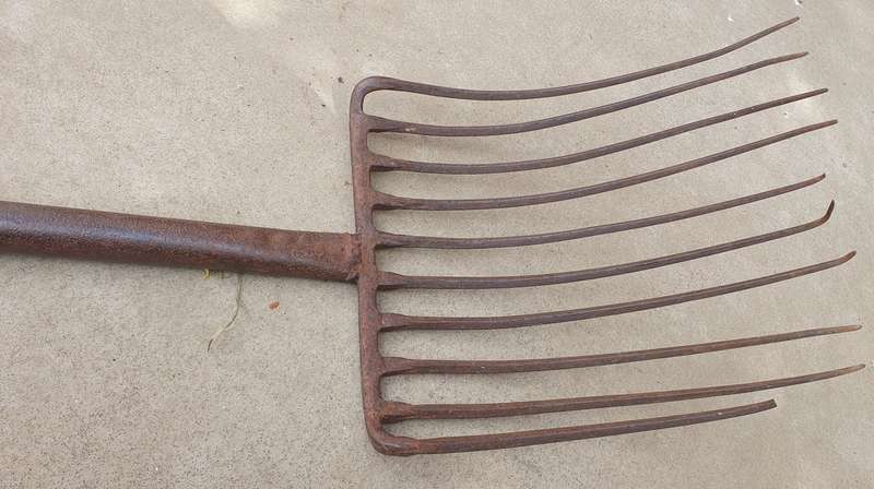 Vintage coal fork as per photo