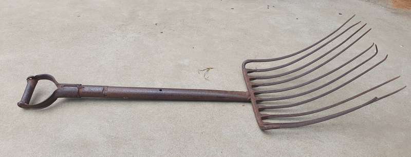 Vintage coal fork as per photo