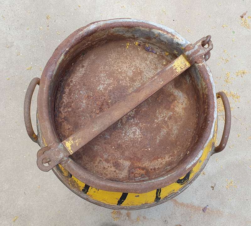 Vintage milk can as per photos