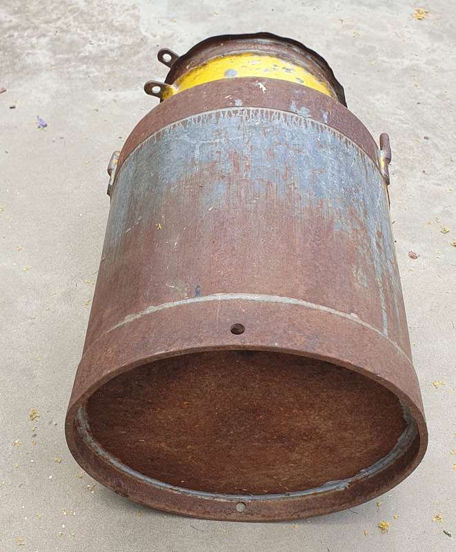 Vintage milk can as per photos