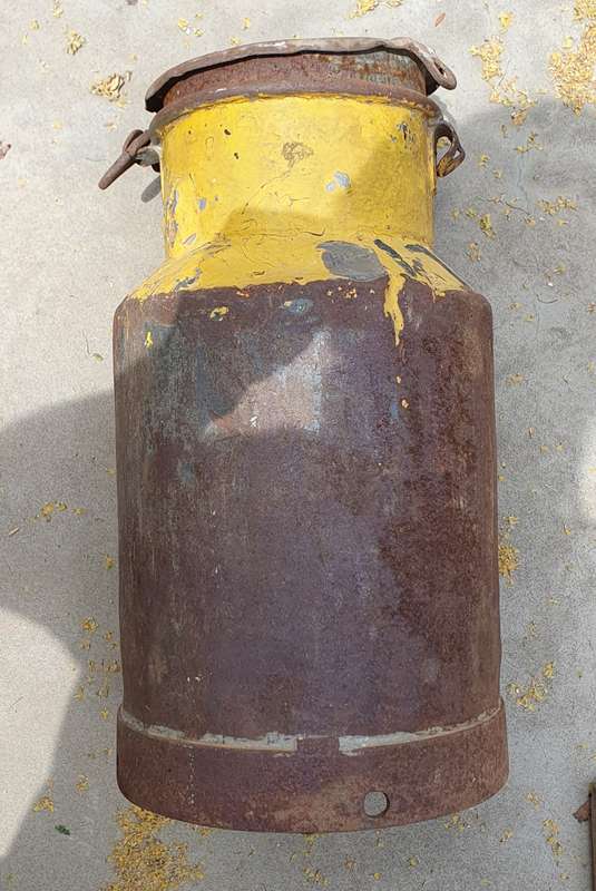 Vintage H&H milk can as per photos