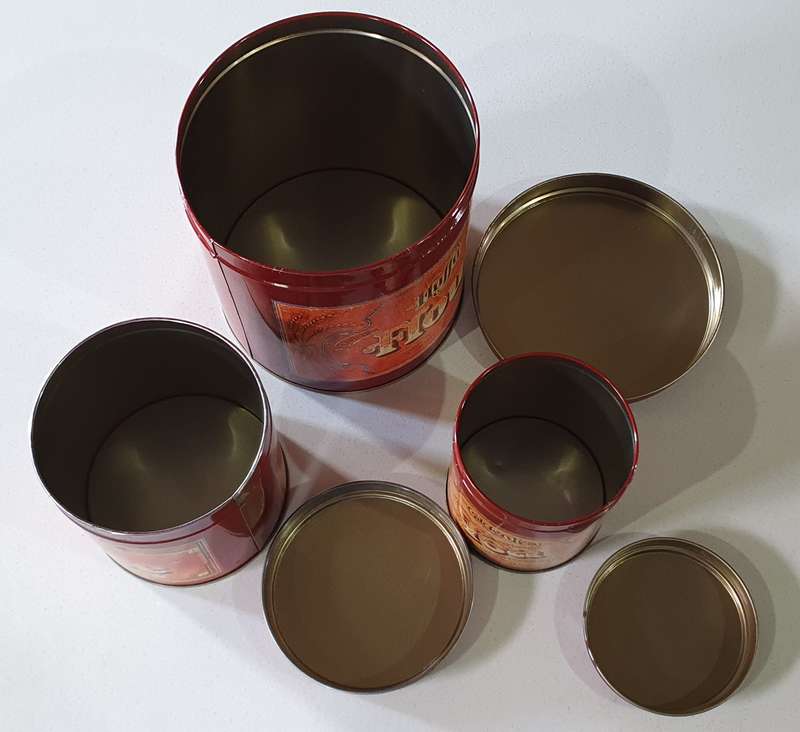 Flour, Coffee & Tea tin as per photos