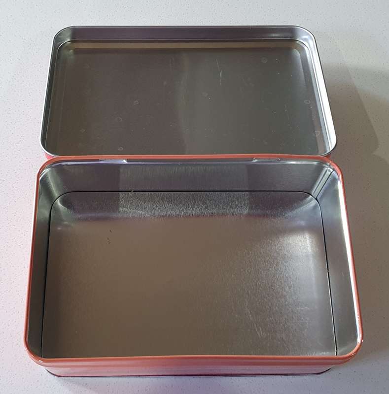 Heart image tin as per photos