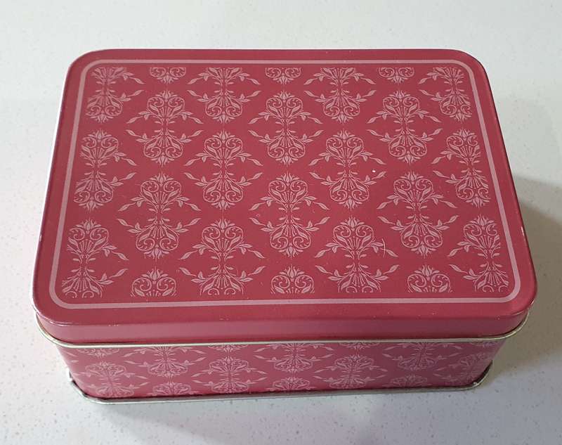 Woolworths BELGIAN chocolate fudge tin as per photos