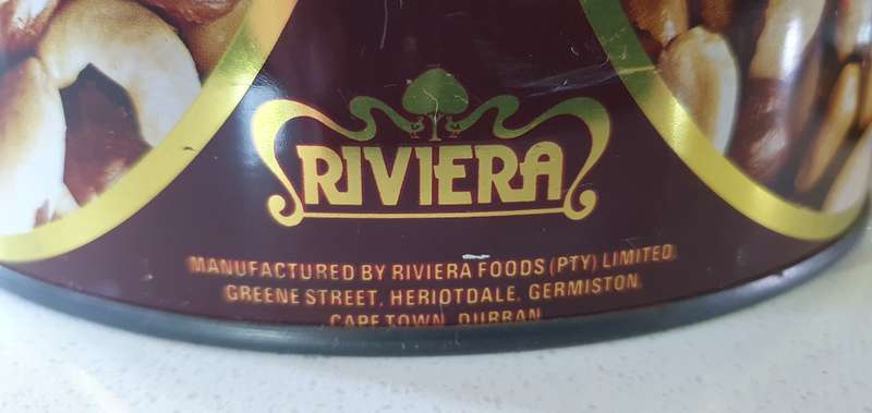 RIVIERA tin as per photos