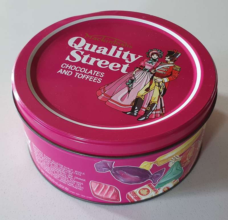 Mackintosh's QUALITY STREET tin as per photos