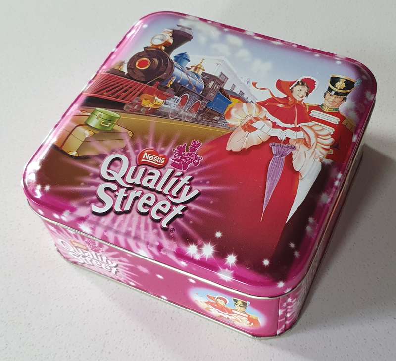Nestle QUALITY STREET tin as per photos