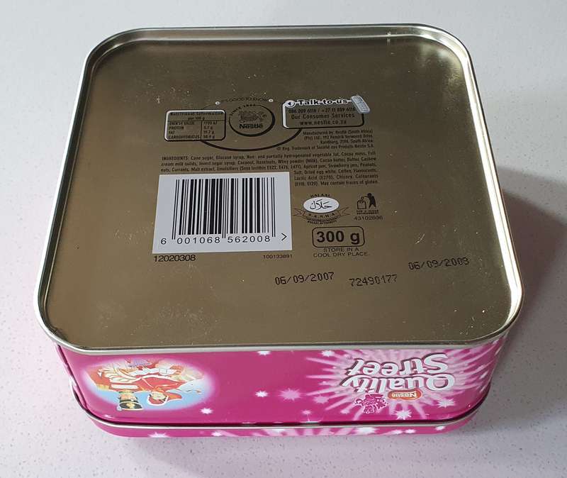 Nestle QUALITY STREET tin as per photos