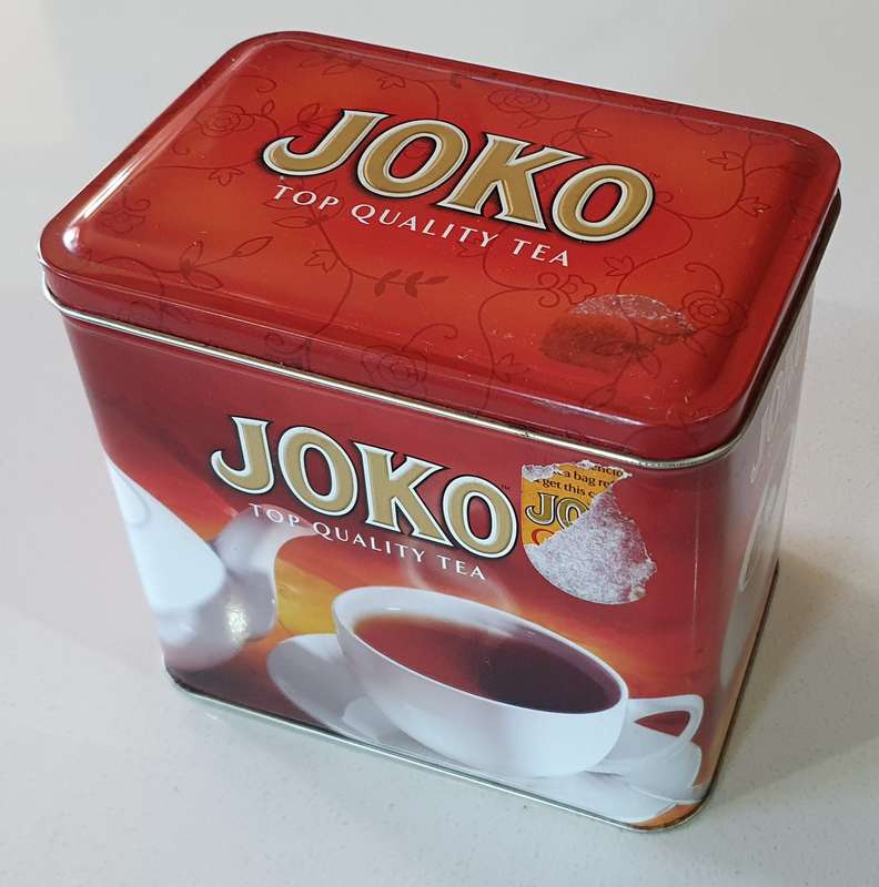 JOKO tea tin as per photos