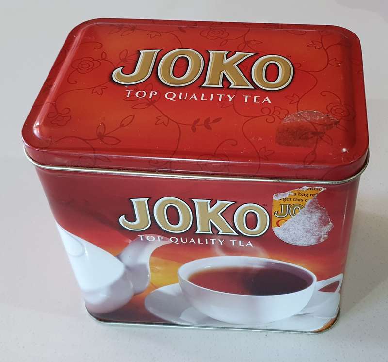 JOKO tea tin as per photos