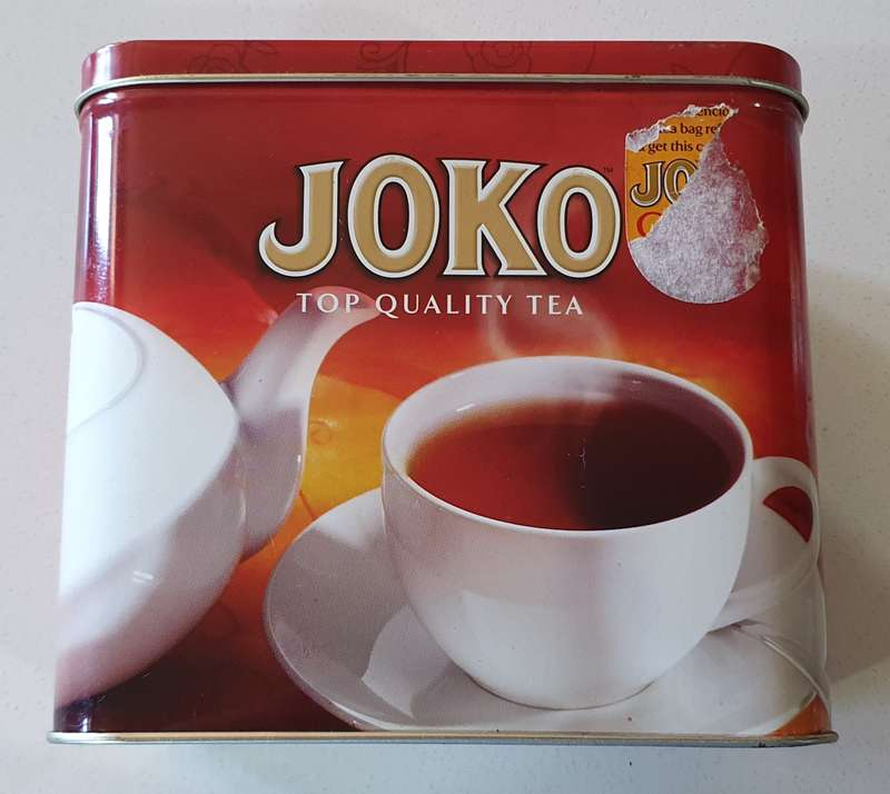 JOKO tea tin as per photos