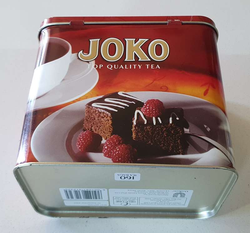 JOKO tea tin as per photos
