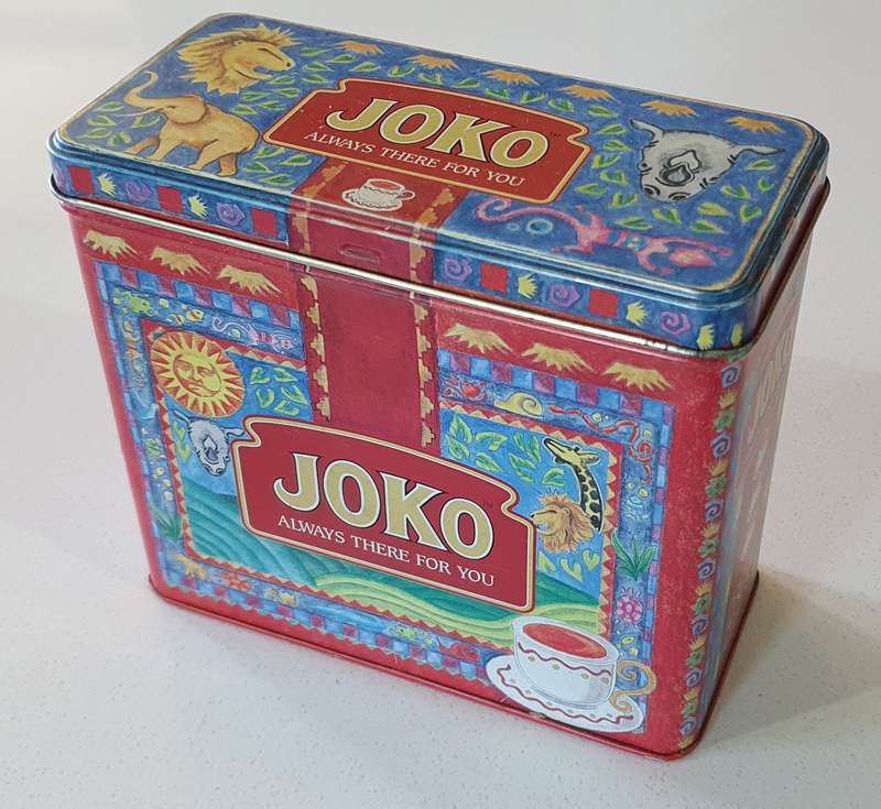 JOKO tea tin as per photos