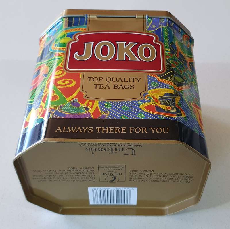 JOKO tea tin as per photos