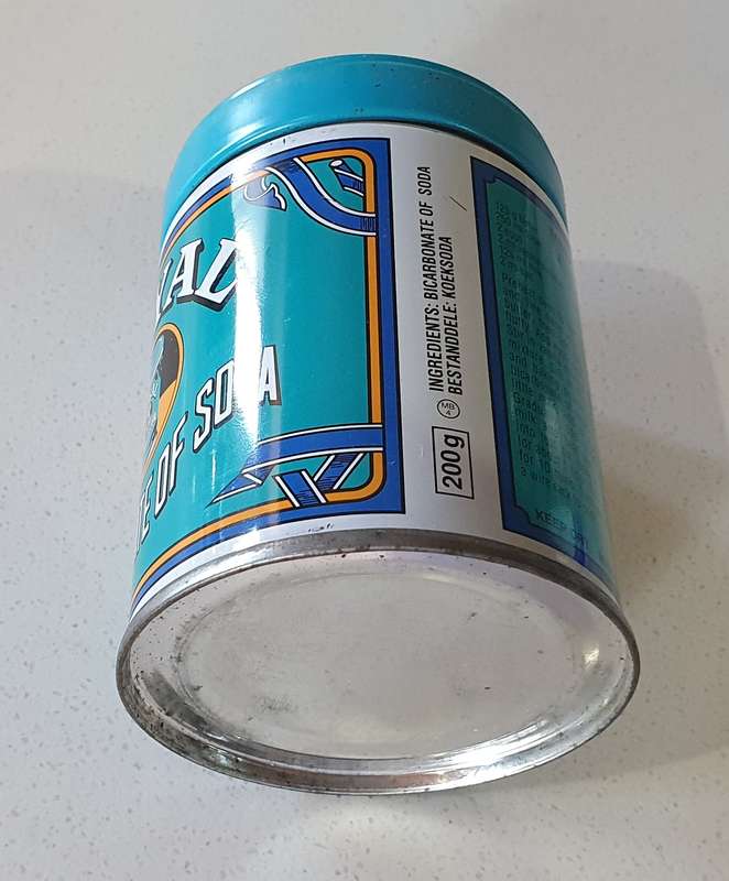 ROYAL BICARBONATE OF SODA tin as per photos