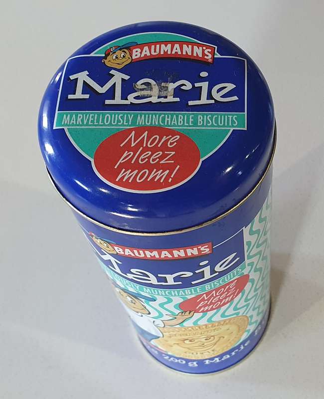 BUAMANN's MARIE Biscuits tin as per photos