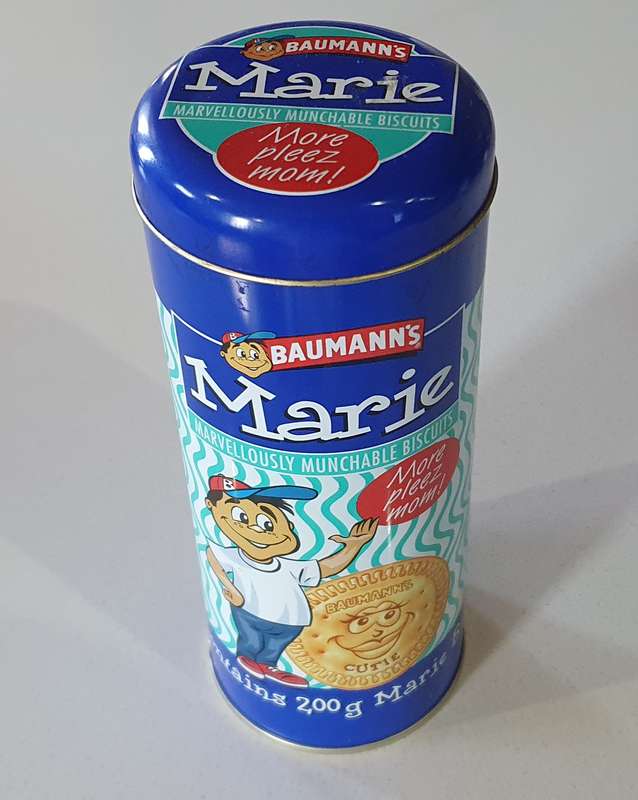 BUAMANN's MARIE Biscuits tin as per photos