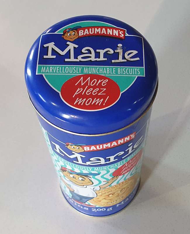BUAMANN's MARIE Biscuits tin as per photos