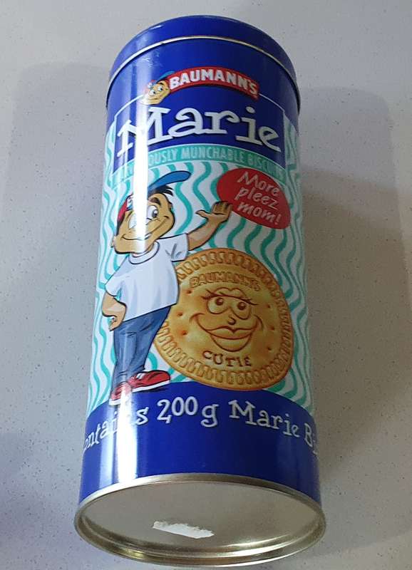 BUAMANN's MARIE Biscuits tin as per photos