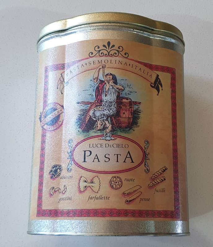 PASTA tin as per photos