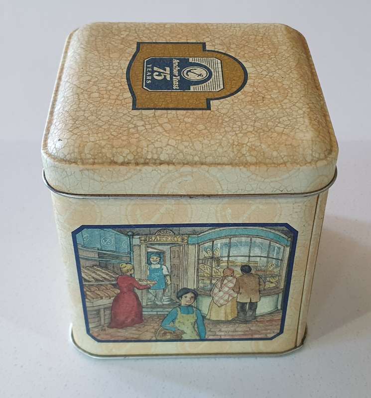 ANCHOR YEAST tin as per photos