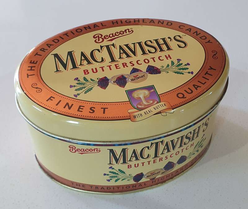 2 x MAC TAVISH'S tin as per photos