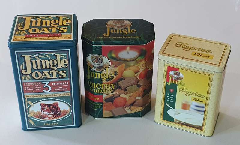 2 x JUNGLE tins as per photos