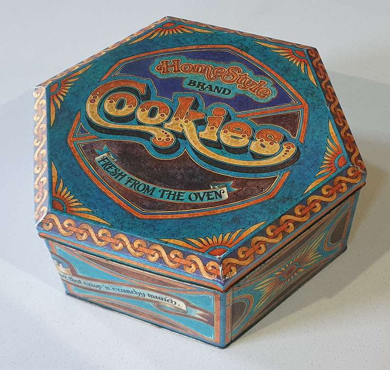 HOME STYLE COOKIES tin as per photos